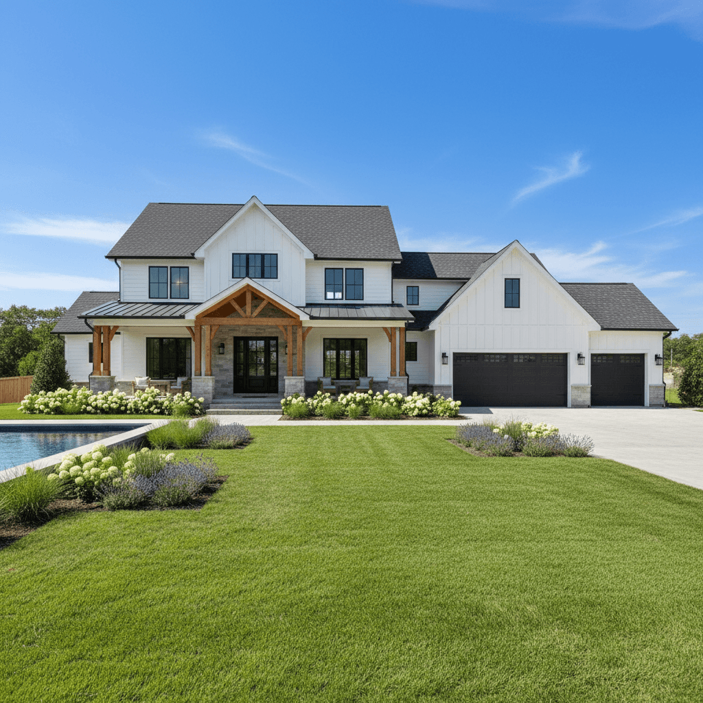 Virtual staging day-to-dusk conversion example 3